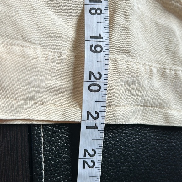 Marine Layer Holland Crop Jacket Natural Pockets Linen Lyocell Sz XL NEW - Picture 14 of 15